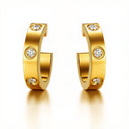 Lune Earrings & Bangle Bundle