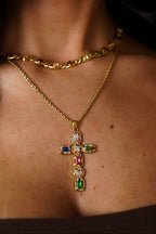 Lucia Cross Necklace